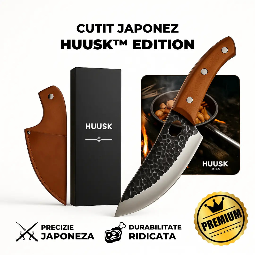Cuțit Japonez Forjat - Huusk™
