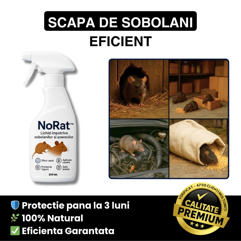 Spray Anti-Șoareci Natural